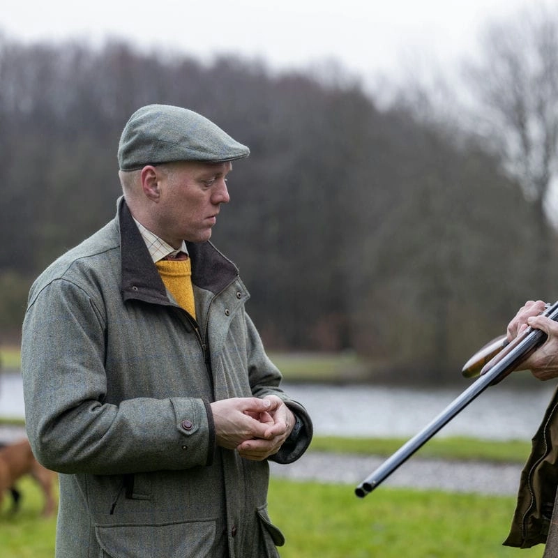 Laksen Classic Mens Tweed Flat Cap - Laird Tweed Online Exclusive Offer