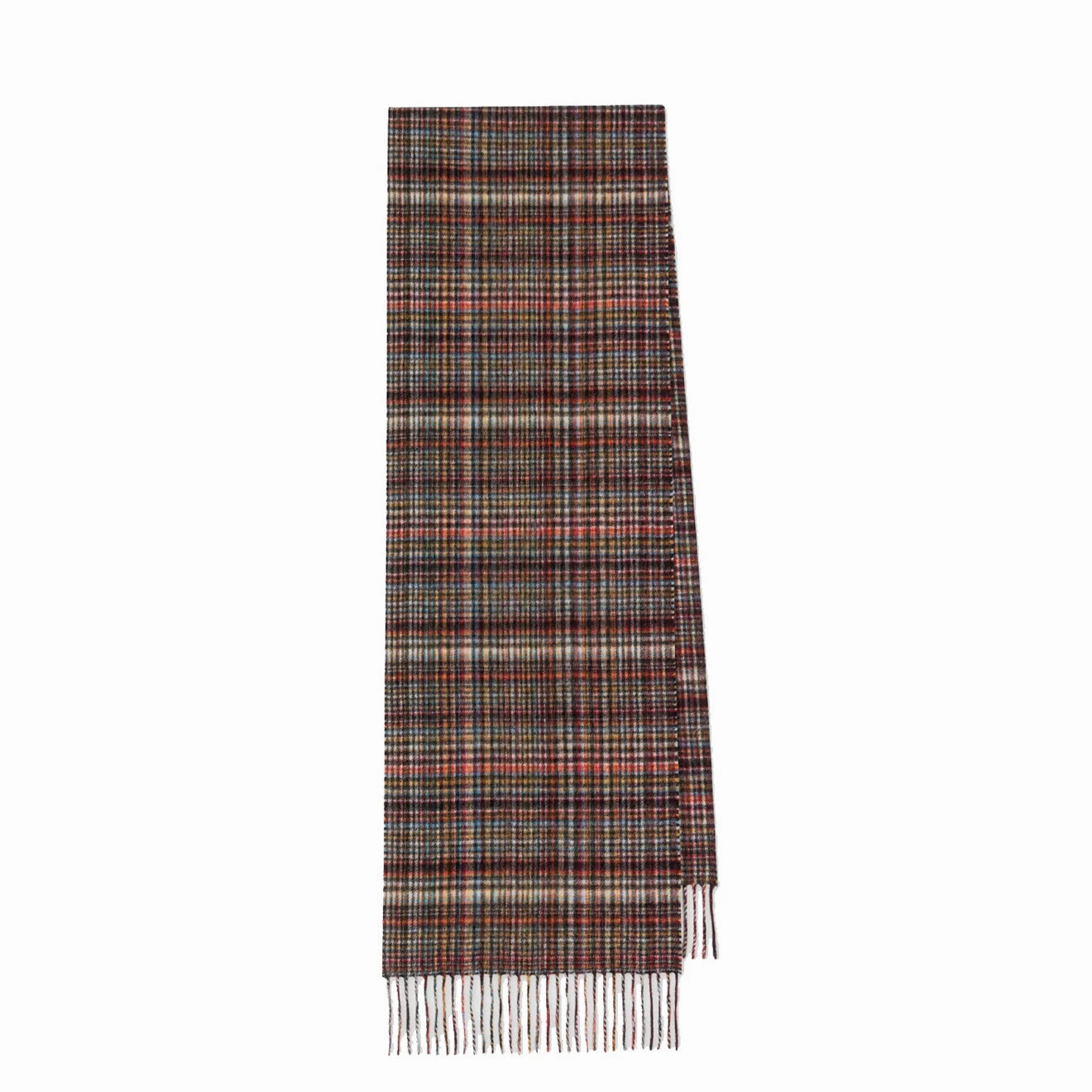 Paul Smith Cashmere-Blend Check Scarf Signature Stripe Clearance Steal Today
