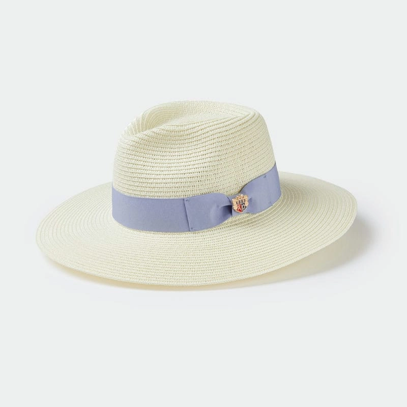 Daily Special Offer Limited Time Discount Alan Paine Emelle Ladies Straw Hat - Dusky Blue