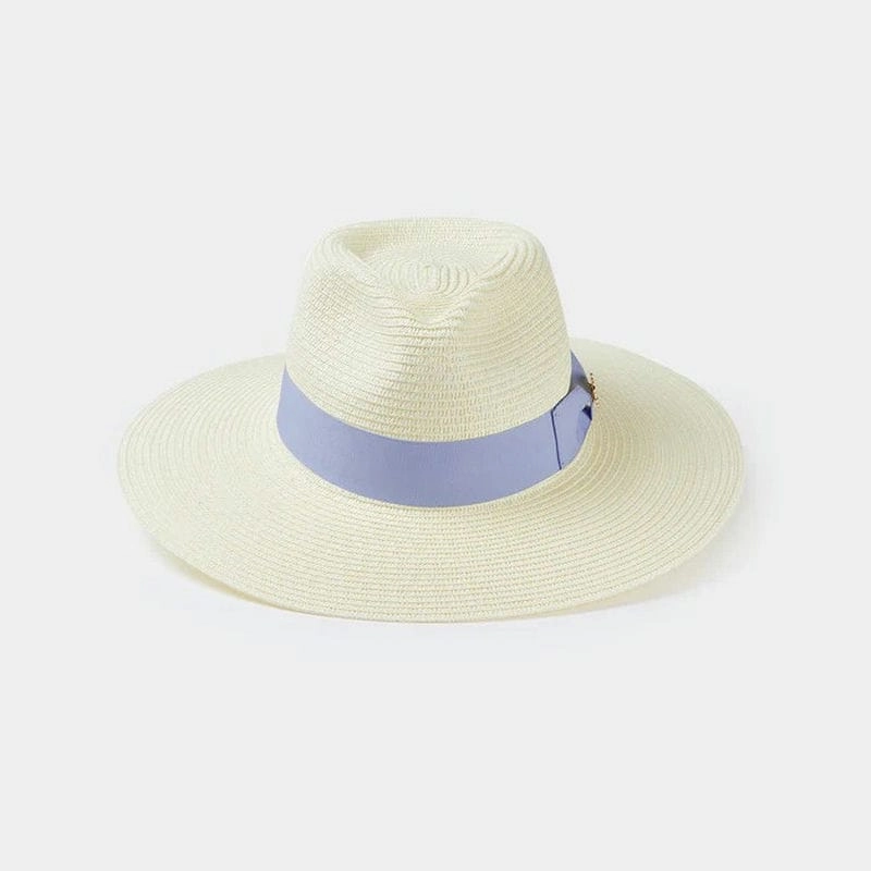 Shop Smart Deals Grab It Now Alan Paine Emelle Ladies Straw Hat - Dusky Blue