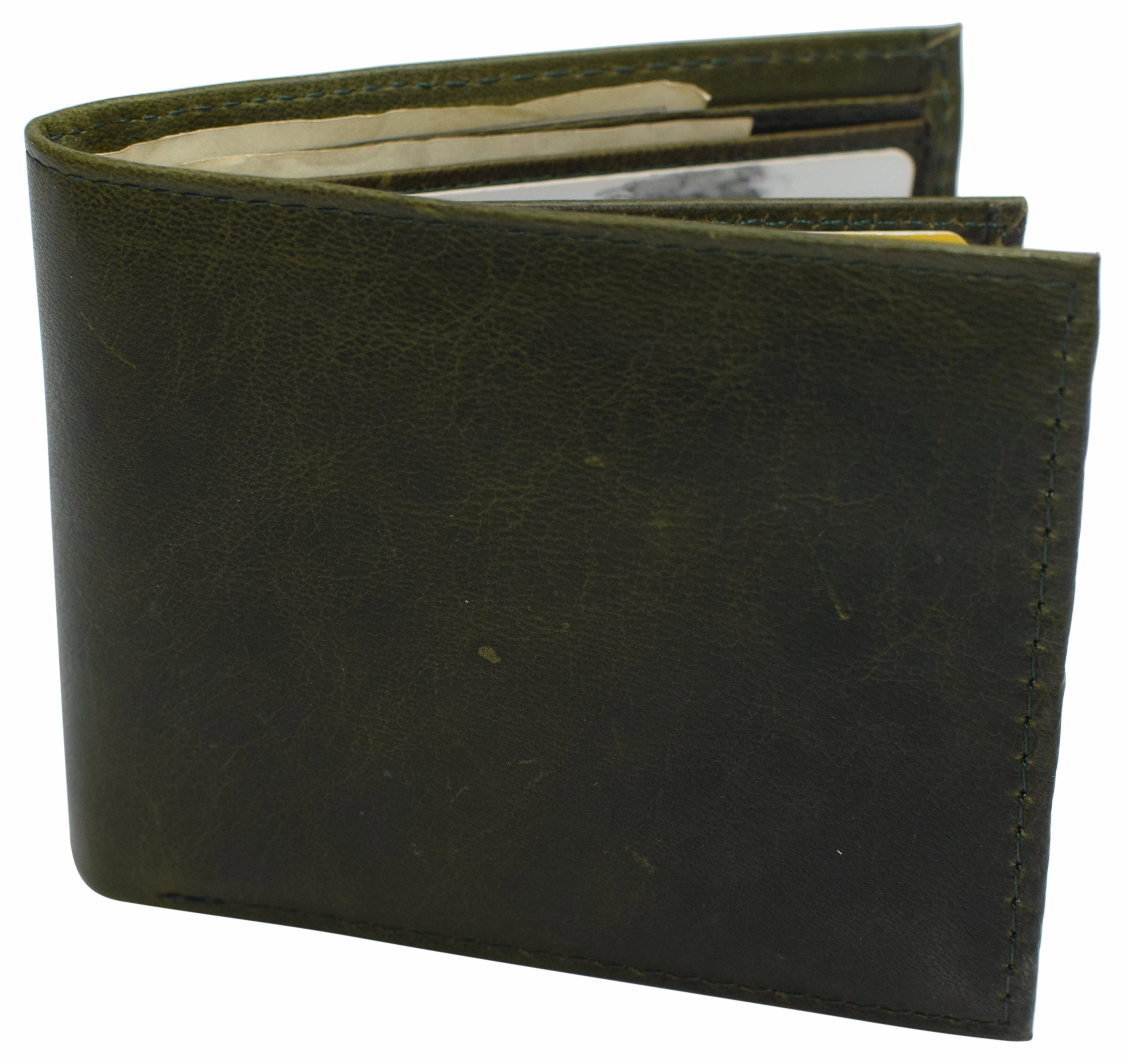Slim Rfid Wallets For Men Real Cowhide Leather Front Pocket Bifold Wallet Today Only Discount Alert