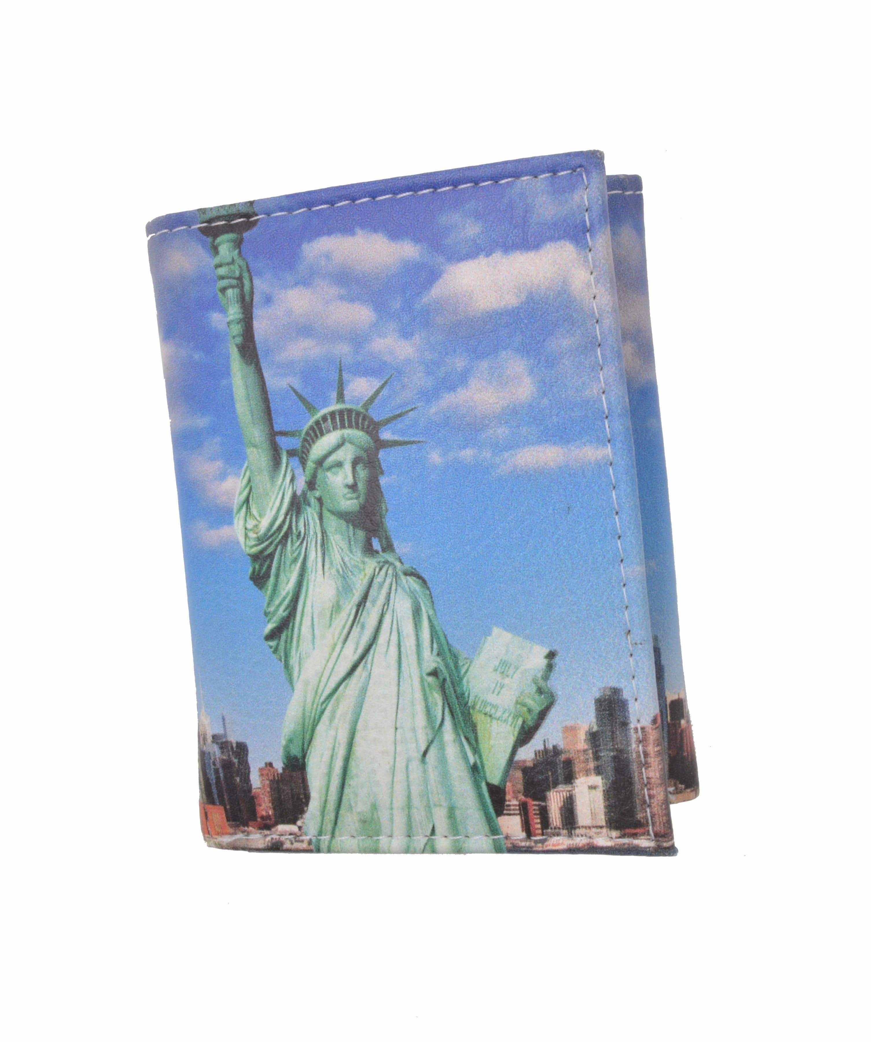 Men'S Genuine Leather Credit Card Id Holder Trifold Wallet With Middle Flap 1346 Deal Frenzy Today