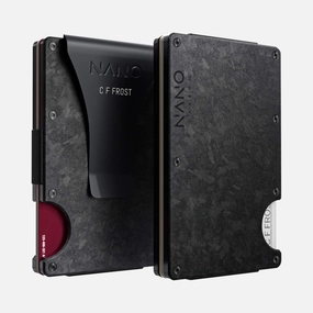 Flash Offer Today Surprise Discount Today Personalised Money Clip Wallet (Nero)
