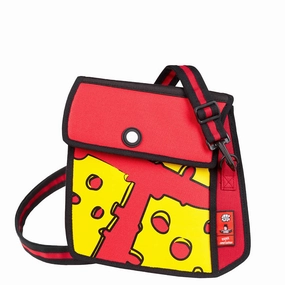 Pop Art Cheese Shoulder Bag Grab Your Savings Save Big Today