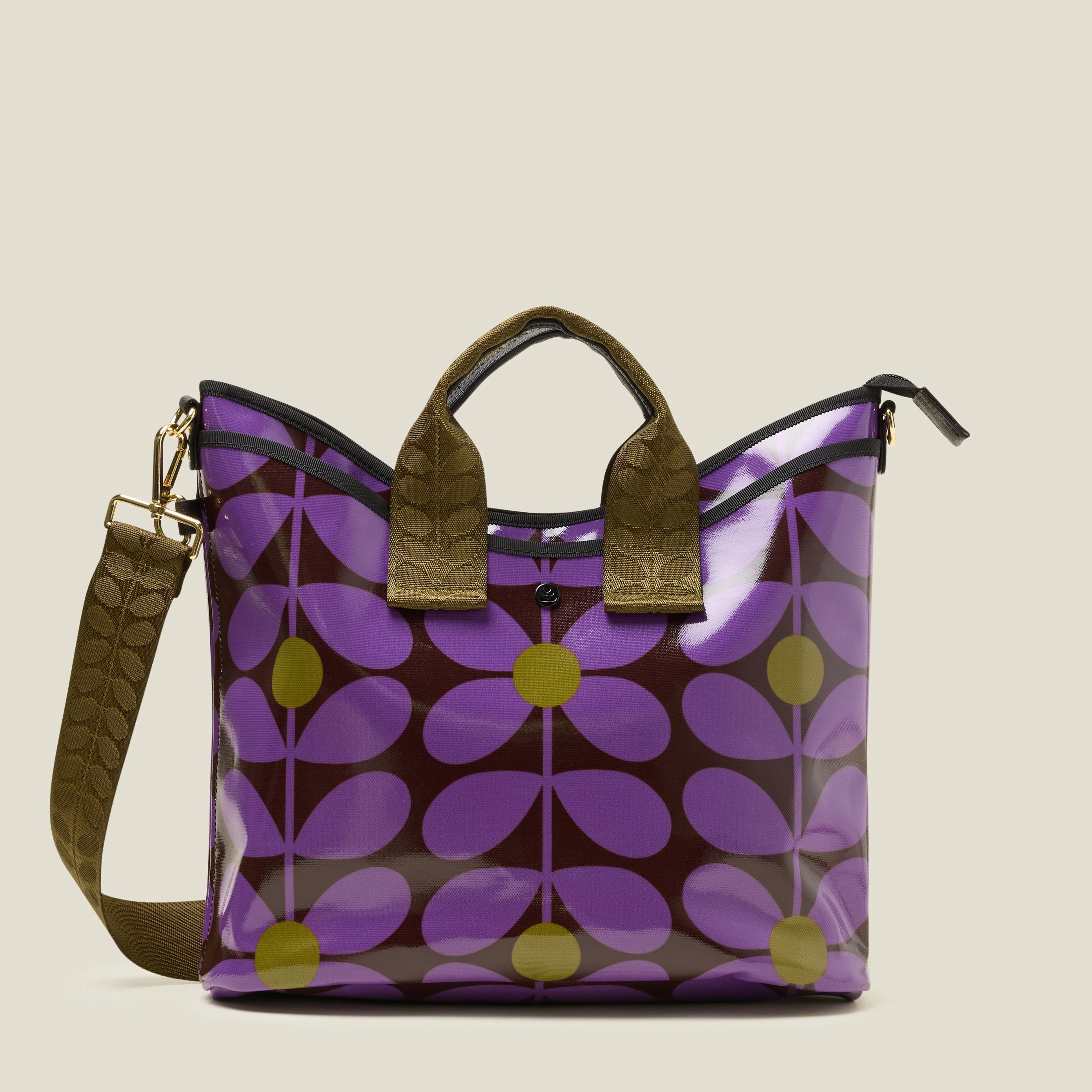 Save Big Online Grab Your Deal Today Carry Grab Tote Bag - Sixties Stem Orchid