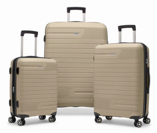 Samsonite Sirocco Three Piece Luggage Set Clearance Steal Today