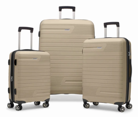 Samsonite Sirocco Three Piece Luggage Set Clearance Steal Today