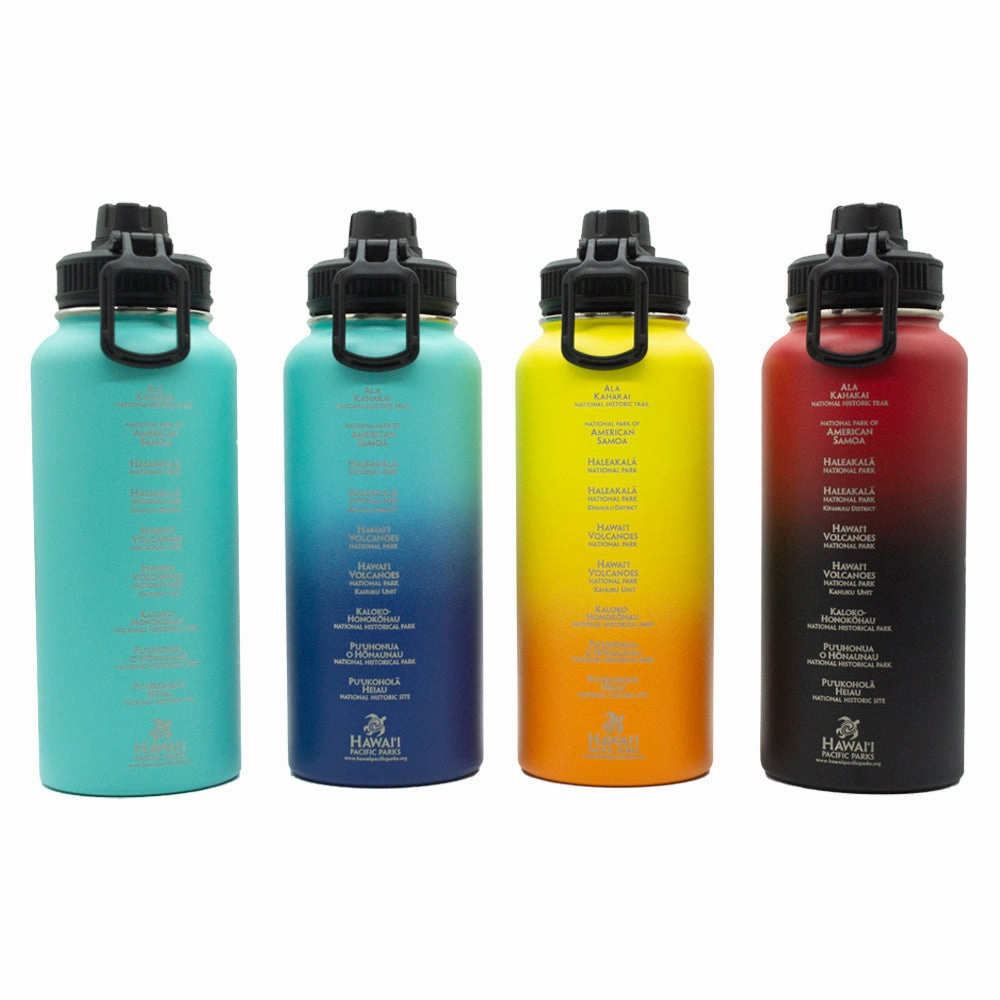 Limited Stock Alert Todays Steal Insulated Water Bottle: HawaiI Pacific Parks Association Mandala