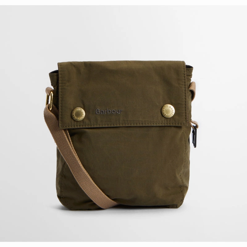 Barbour Transport Crossbody Bag - Dusky Green Shop Smart Save