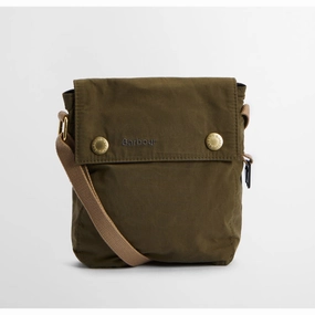 Barbour Transport Crossbody Bag - Dusky Green Shop Smart Save