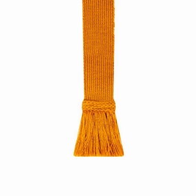 William Powell Merino Mix Garter Ties (Pair) - Ochre Grab Todays Deal