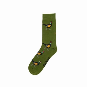 Special Price Offer Shuttle Socks - Gamekeeper Green Pheasant
