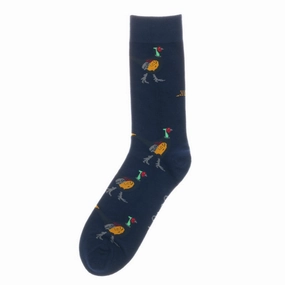 Limited Stock Alert Special Price Offer Shuttle Socks - Navy Pheasant