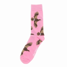 Shuttle Socks - Pink Flying Grouse Socks Trending Deals Today Flash Deal Today