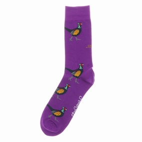 Shuttle Socks - Purple Pheasant Today Only Discount Save More Now