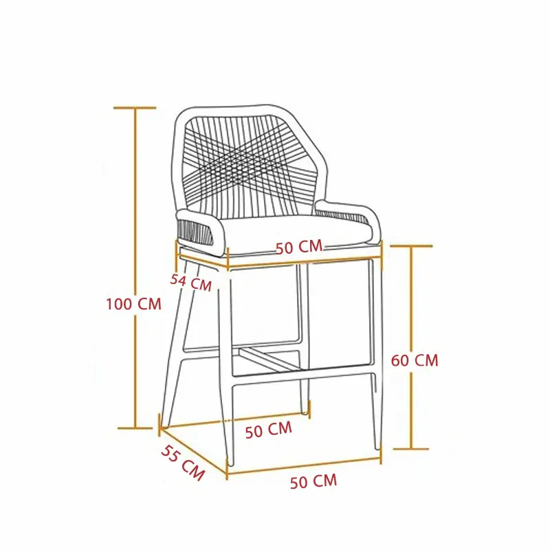 Side Chair from Miden Home OS-001-W