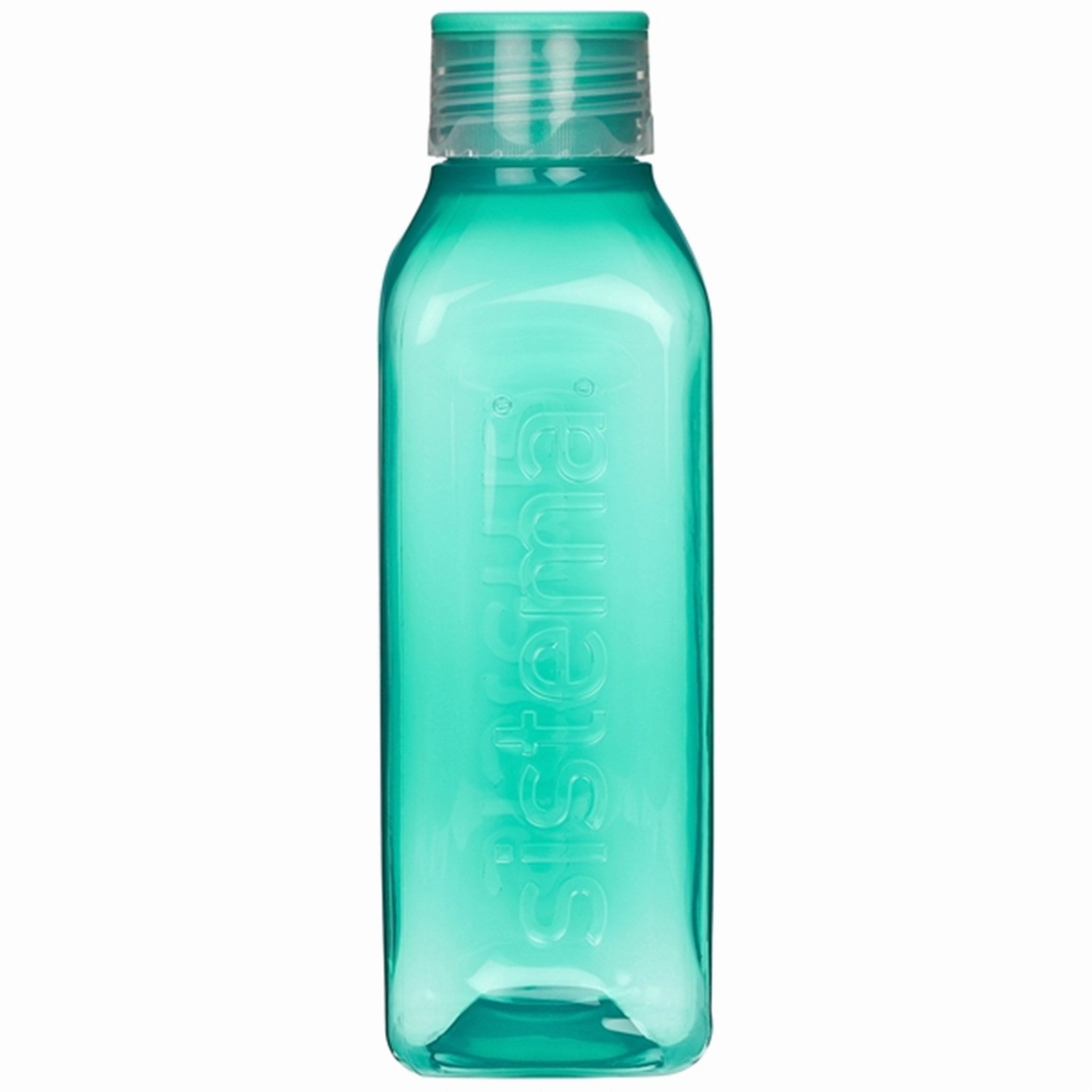 Sistema Square Water Bottle 725 Ml Minty Teal Online Exclusive Savings Limited Stock Hot Deal
