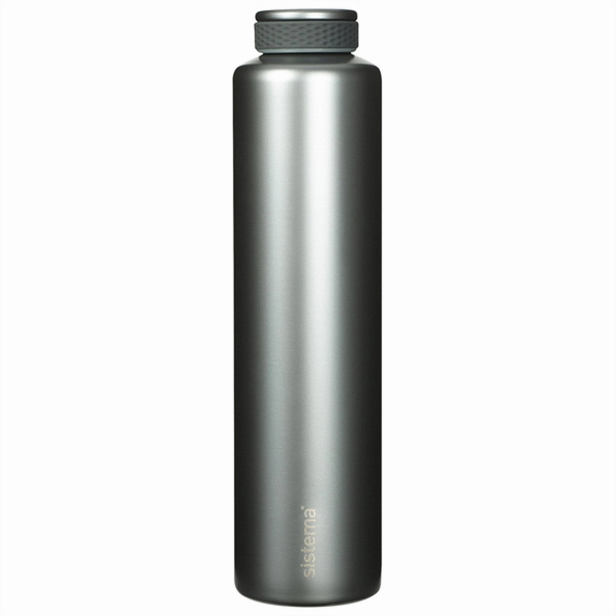 Sistema Stainless Steel Water Bottle 600 Ml Silver Save Today Event Unmissable Deal Today