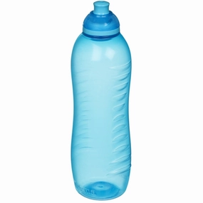 Today Only Savings Sistema Twist 'N' Sip Water Bottle 620 Ml Blue