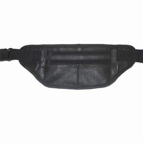 Slim Compact Design Leather Waist Pouch Fanny Pack Multiple Pockets 6071 (C) Hot Pick Online Shop Today Save