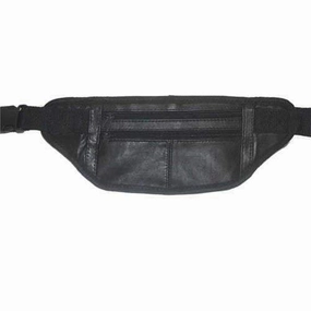Slim Compact Design Leather Waist Pouch Fanny Pack Multiple Pockets 6071 (C) Hot Pick Online Shop Today Save