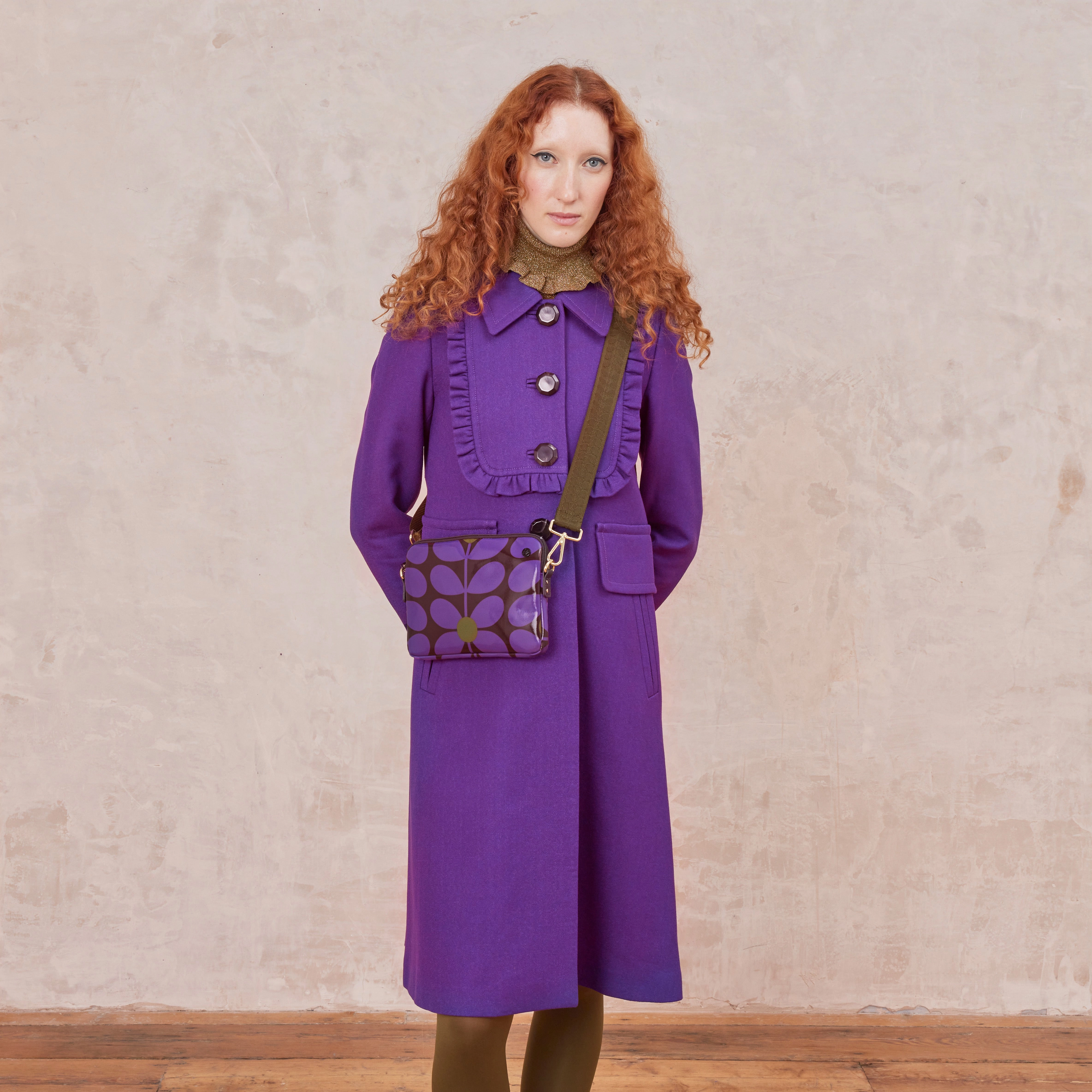 Shop Now Save Slim Crossbody - Sixties Stem Orchid