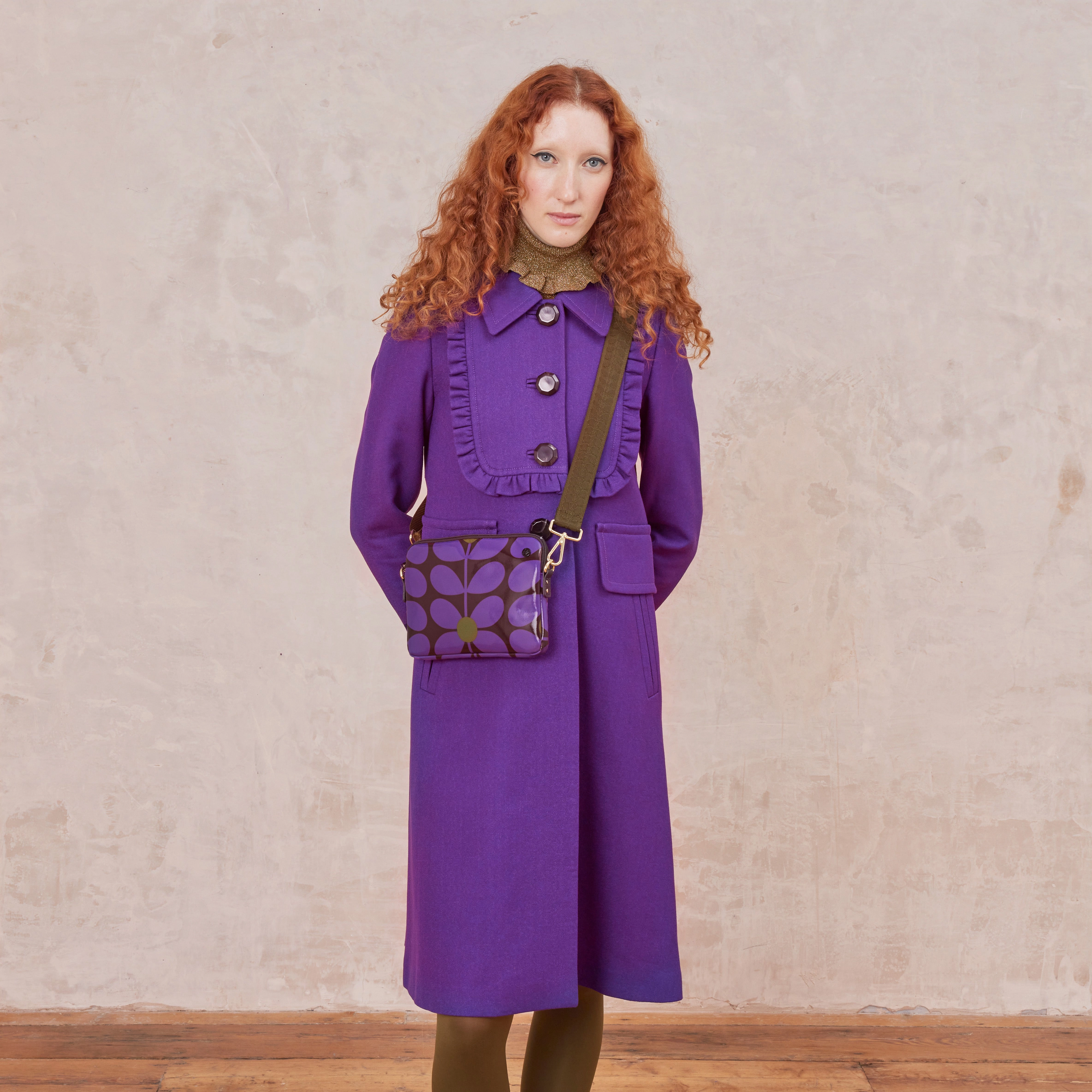 Shop Now Save Slim Crossbody - Sixties Stem Orchid