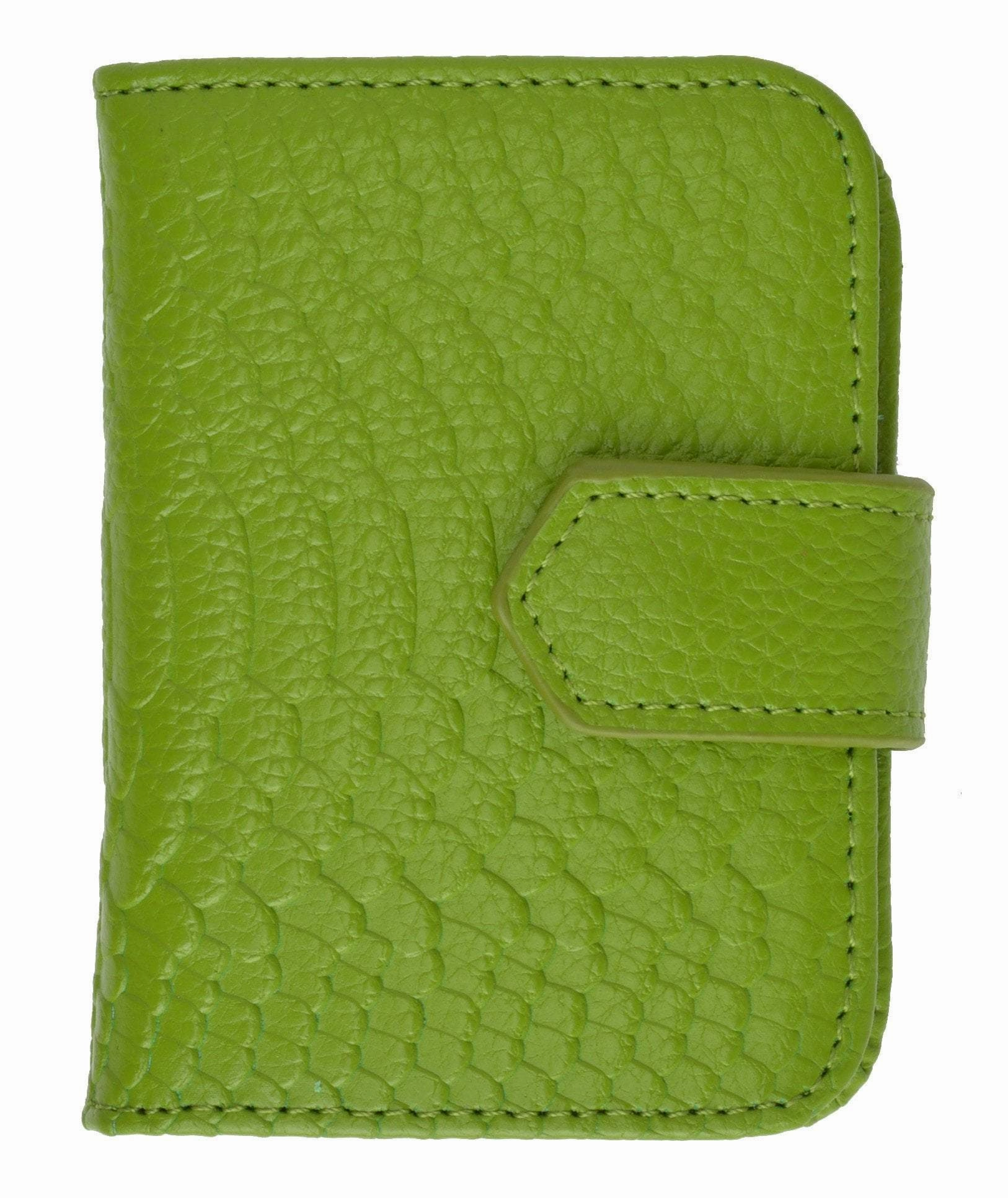 Small Fashion Croco Design Card Holder Id With Snap 118-662 (C) Flash Offer Today