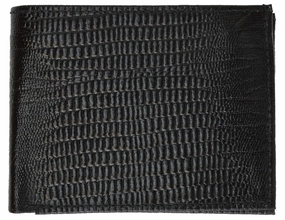 Exclusive Online Discount Snake Print Cowhide Leather Bifold Wallet With Center Id Window & Credit Card Slots 71152 Sn