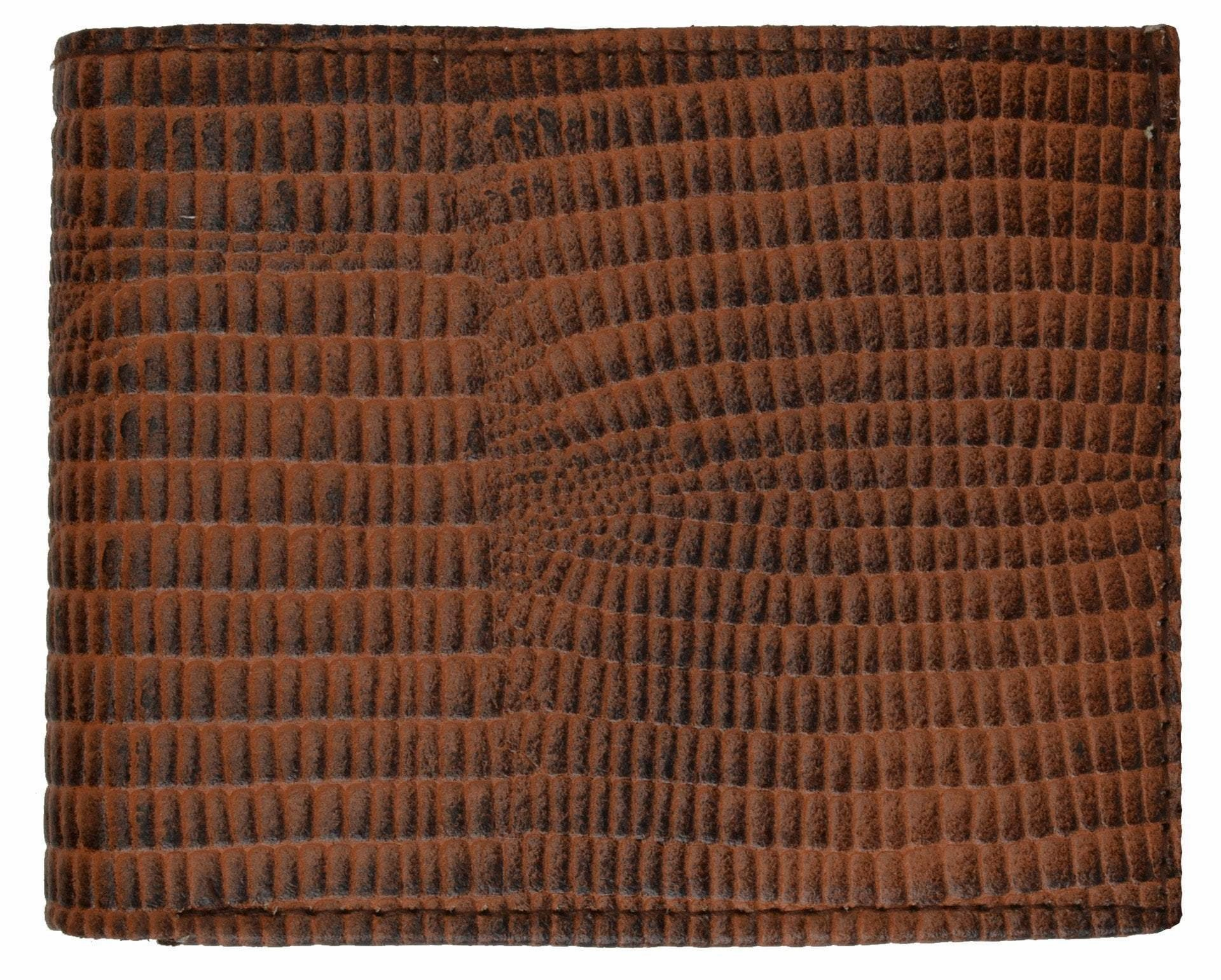 Snake Print Cowhide Leather Bifold Wallet With Flip Id Window & Credit Card Slots 71053 Sn Todays Special Picks Exclusive Online Deal