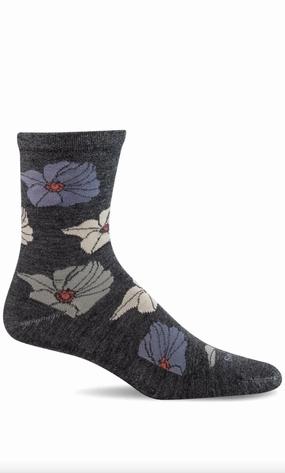 Sockwell Big Bloom Essential Comfort Crew Sock Dont Wait Save