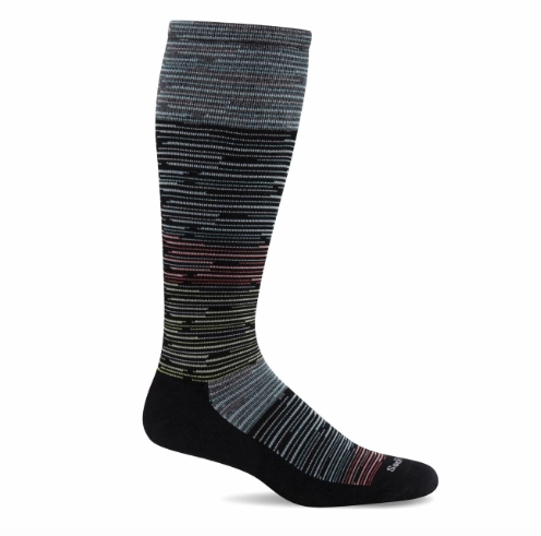 Clearance Blowout Sockwell Men'S Digi Space-Dye Moderate Graduated Compression Socks