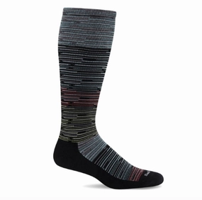 Clearance Blowout Sockwell Men'S Digi Space-Dye Moderate Graduated Compression Socks