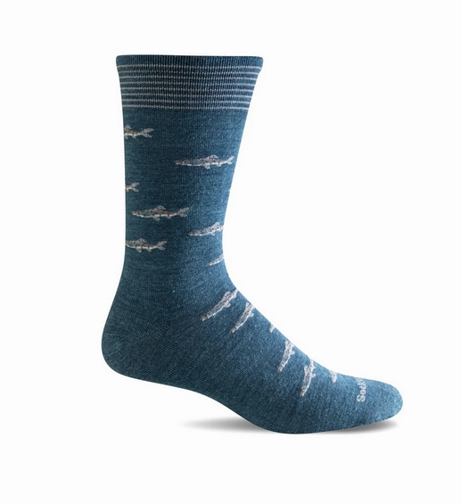New Arrival Discount Sockwell Men'S Gone Fishin' Essential Comfort Socks