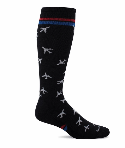 Sockwell Mens In Flight Moderate Graduated Compression Socks Special Online Offer