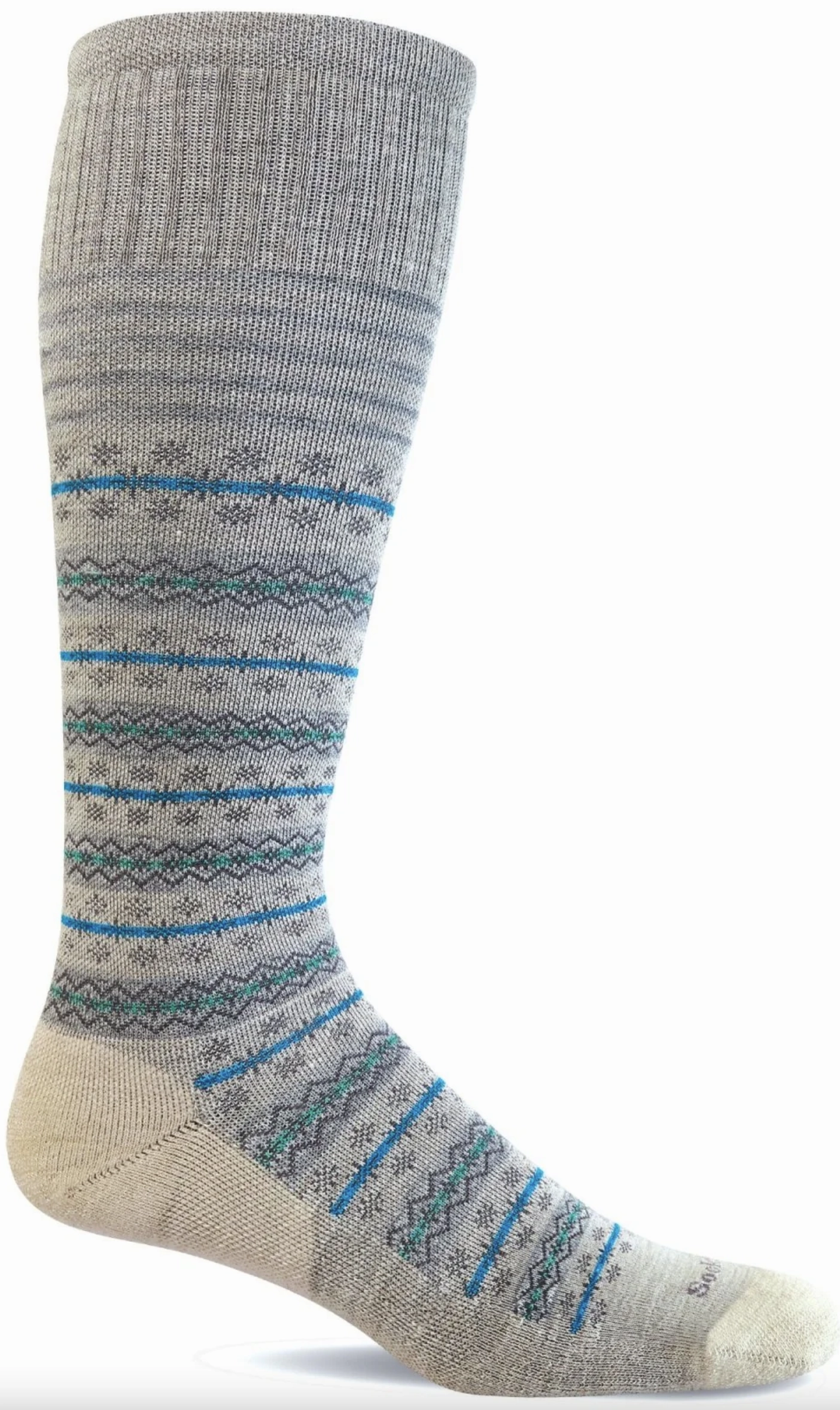 Sockwell Women'S Mini Fairisle Moderate Graduated Compression Sock Limited Time Discount