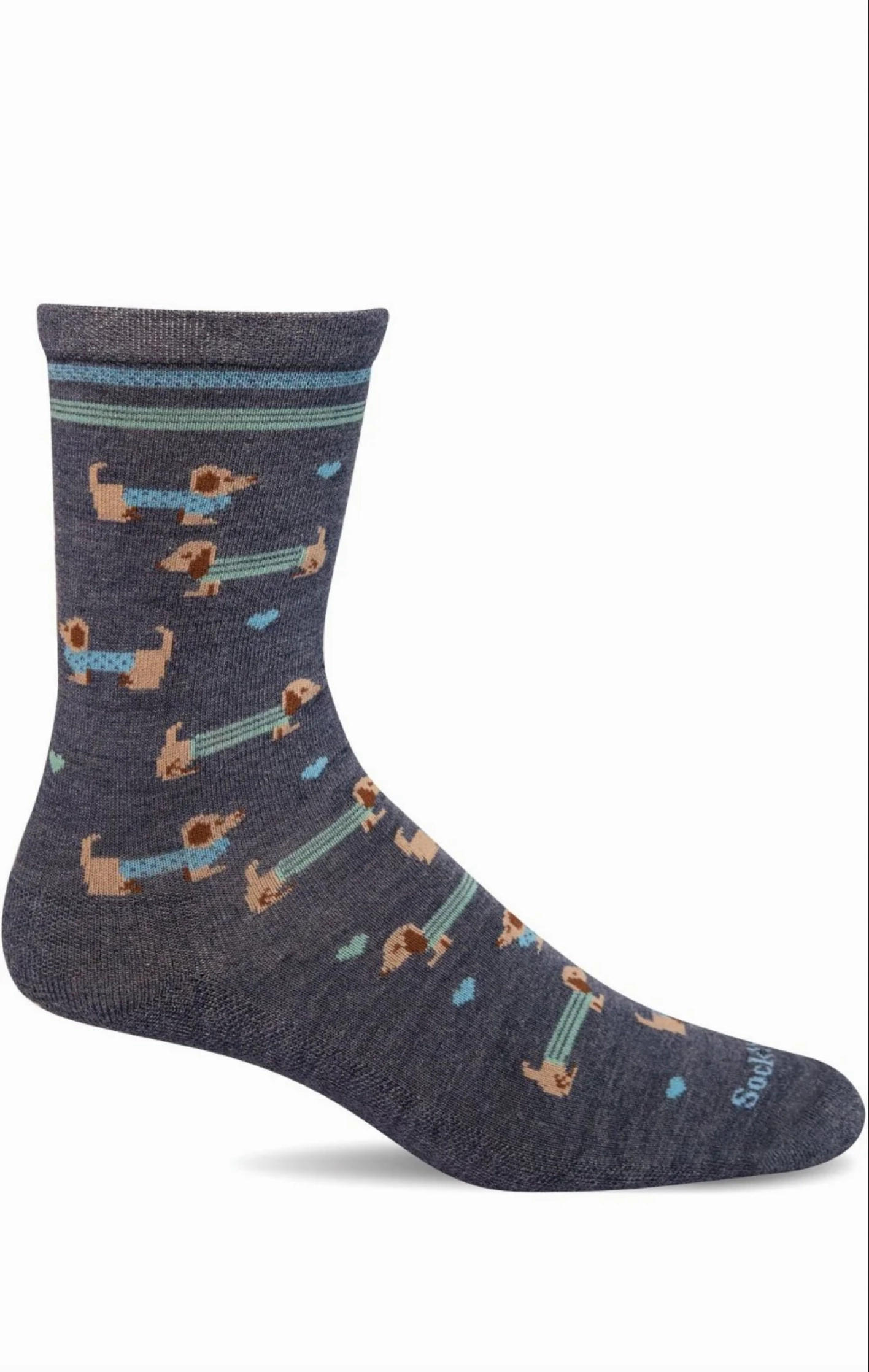Sockwell Women'S Puppy Love Essential Comfort Crew Sock'S Hot Sale Alert