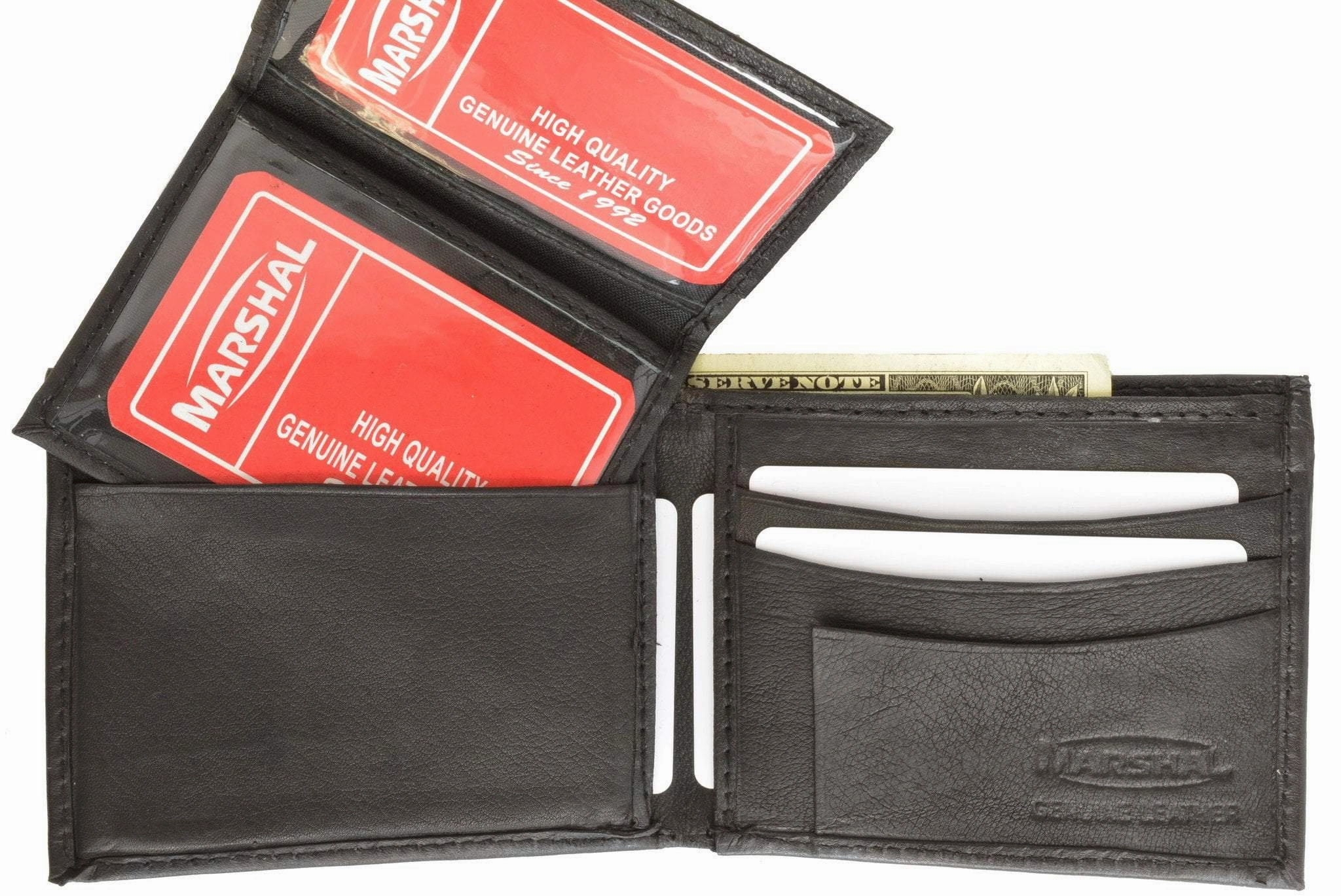 Soft Leather Bifold Mens Wallet W/Removable Id 1633 MustHave Gift Ideas