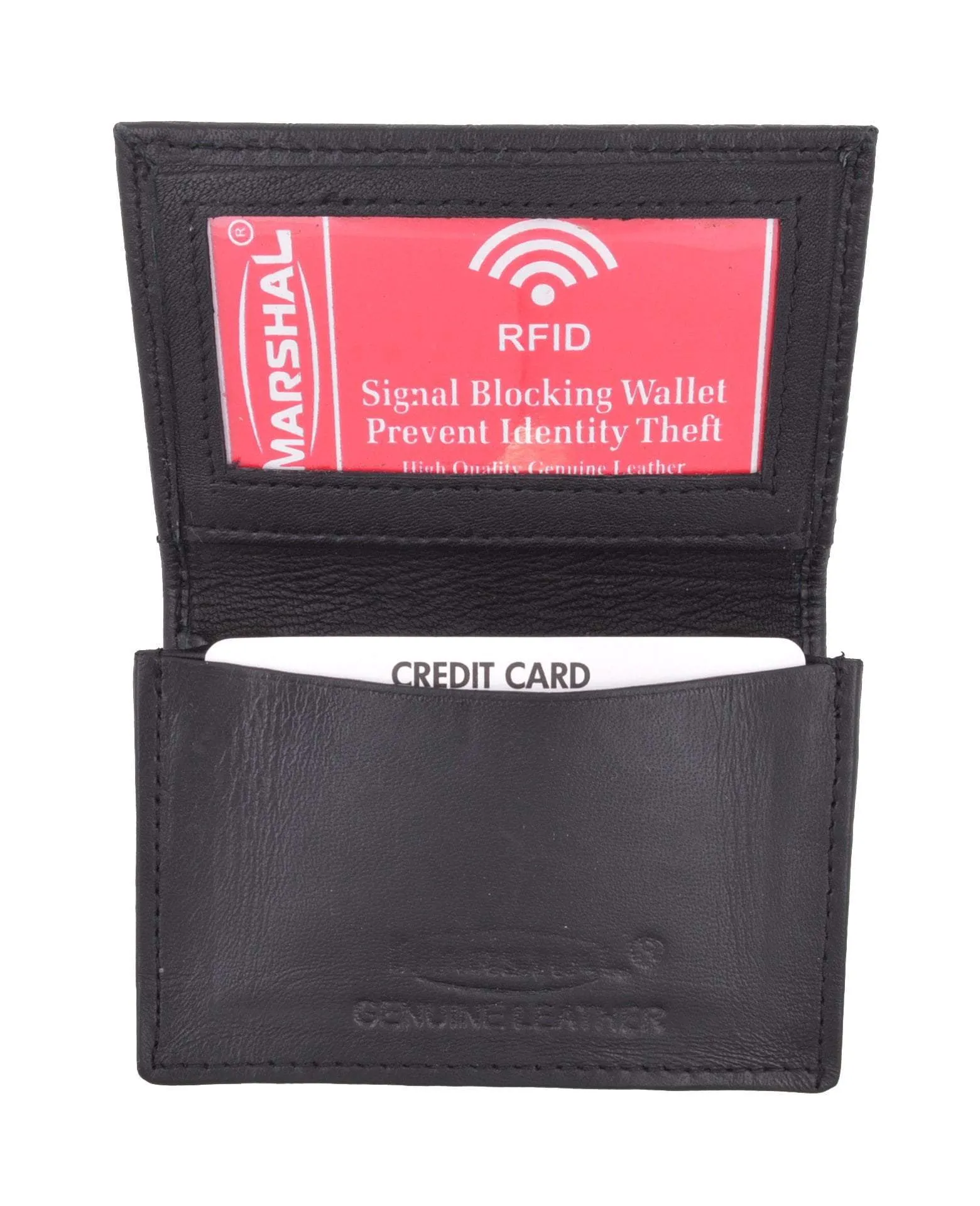New Crocodile Pattern Rfid Blocking Premium Soft Leather Business Card Holder With Expandable Pocket Rfidp70Cr (C) Surprise Offer Now
