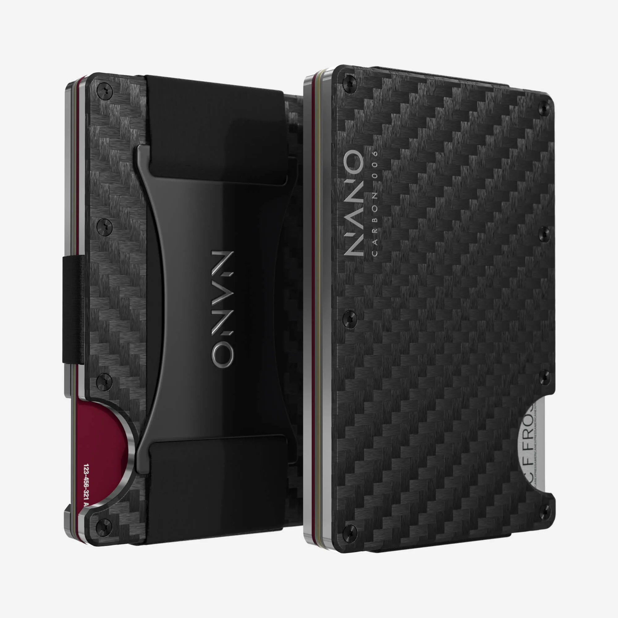 006 Cash Strap Wallet (Stealth Black/Ghost Silver) Sale Ending Soon Gift Ideas Galore