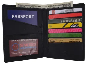 Passport Holder Travel Wallet Rfid Blocking Case Cover, Premium Leather Passport Holder Travel Wallet Cover Rfid Blocking Case Grab the Deal Now