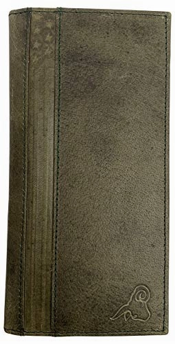 Todays Mega Savings Genuine Leather Checkbook Cover For Men & Women Checkbook Holder Wallet Rfid Blocking Usa Series