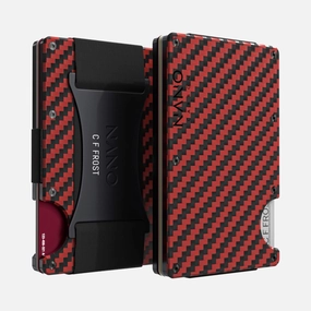 Personalised Cash Strap Wallet (Diablo Red/Stealth Black) Today Only Discount Alert Hot Deal Alert
