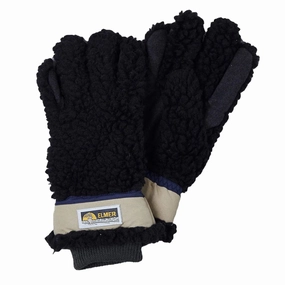 Deal Frenzy Today Today Only Discount Alert Elmer Gloves Wool Pile 5 Finger Glove Black