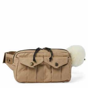 Special Online Offer Filson Compact Fishing Waist Pack Dark Tan