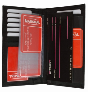 Todays Hot Pick Rfid Blocking Slim Leather Checkbook Organizer Id Credit Card Holder Wallet Rfid 853 (C)