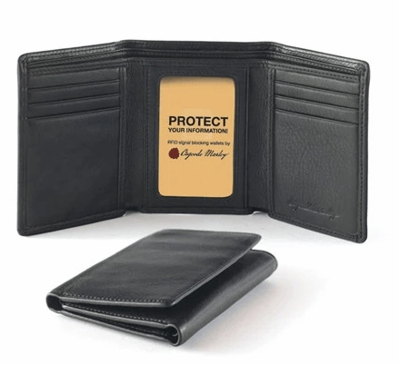 Osgoode Marley Leather  Rfid Trifold Wallet Trending Savings Now Instant Savings Deal