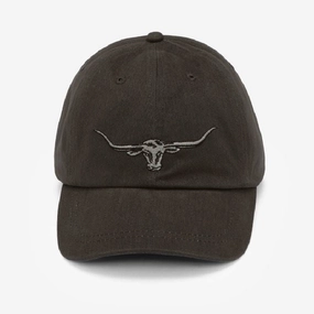 R.M.Williams Steers Head Logo Cap - Silt Big Savings Event