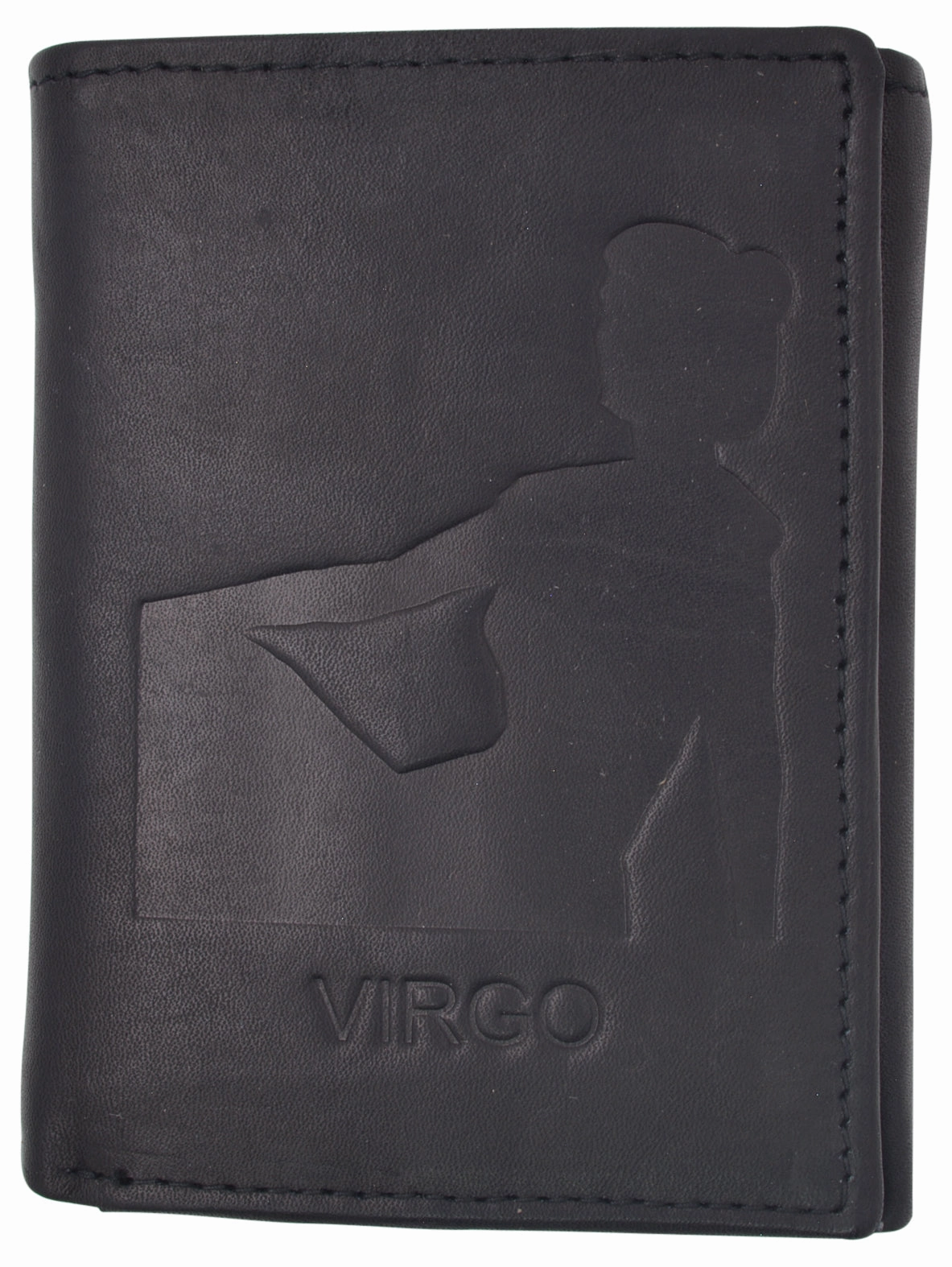 Dont Miss This Deal Virgo Zodiac Sign Bifold Trifold Genuine Leather Men'S Wallets