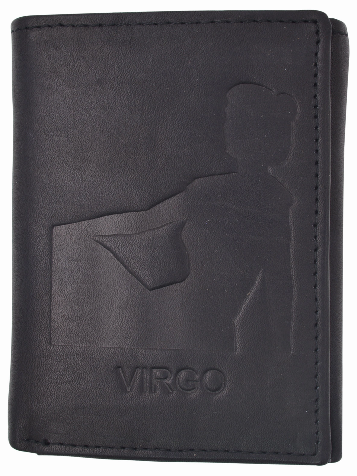 MustHave Steals Dont Wait Save Virgo Zodiac Sign Bifold Trifold Genuine Leather Men'S Wallets